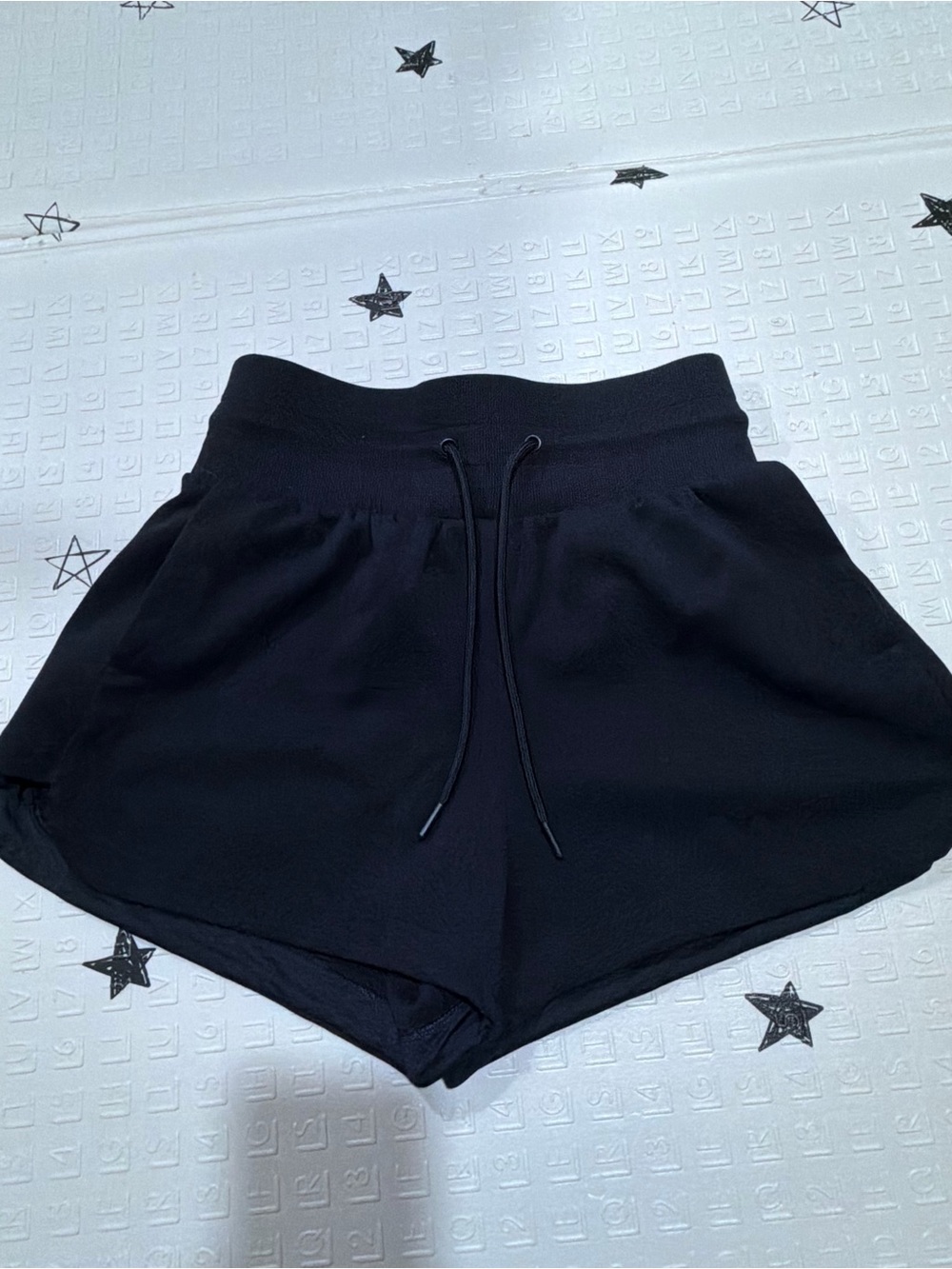 Old Navy Black Athletic Drawstring Shorts